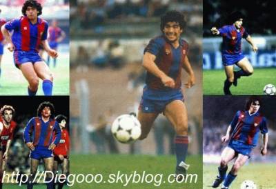 quand il etait a barcelone